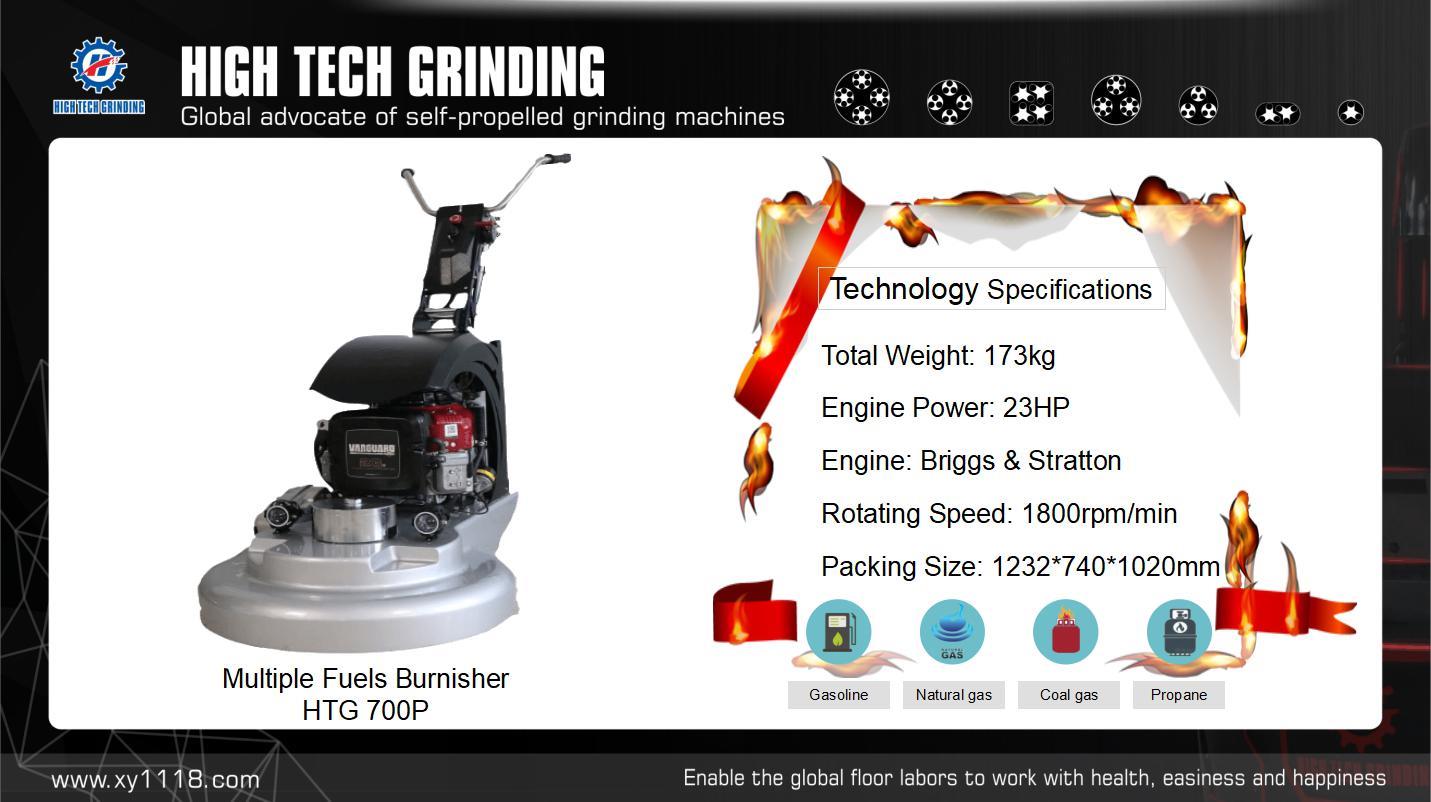 700hp concrete floor grinder machine for sale